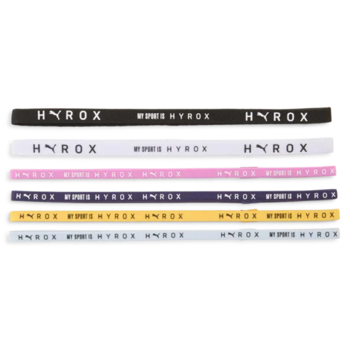 PUMA X Hyrox Hairbands - Black/White