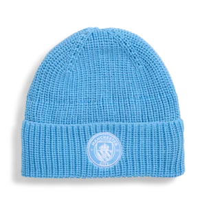 Manchester City ESS Soccer Beanie - Light Blue/White
