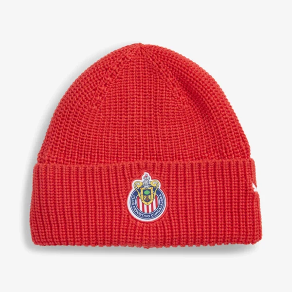 Chivas Culture Soccer Beanie - Red/White