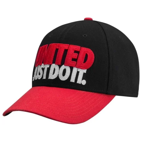 Manchester United Legacy Swooshflex Cap Black/Red