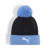Manchester City Ess Pom Beanie Navy/Team Light Blue