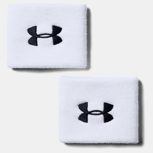 Under Armour Men's 3" Performance Wristband White
