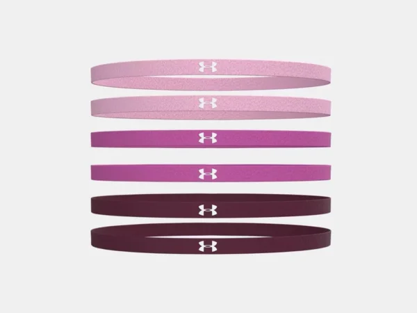 Under Armour Women's Mini Elastic 6-Pack Headbands